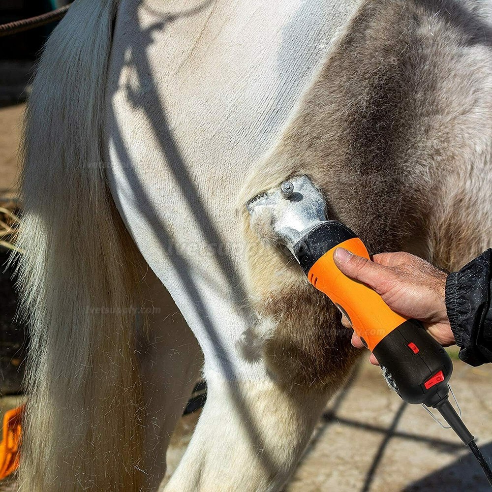 500W Electric Horse Clipper, Professional Horse Shears, Animal Grooming Kit